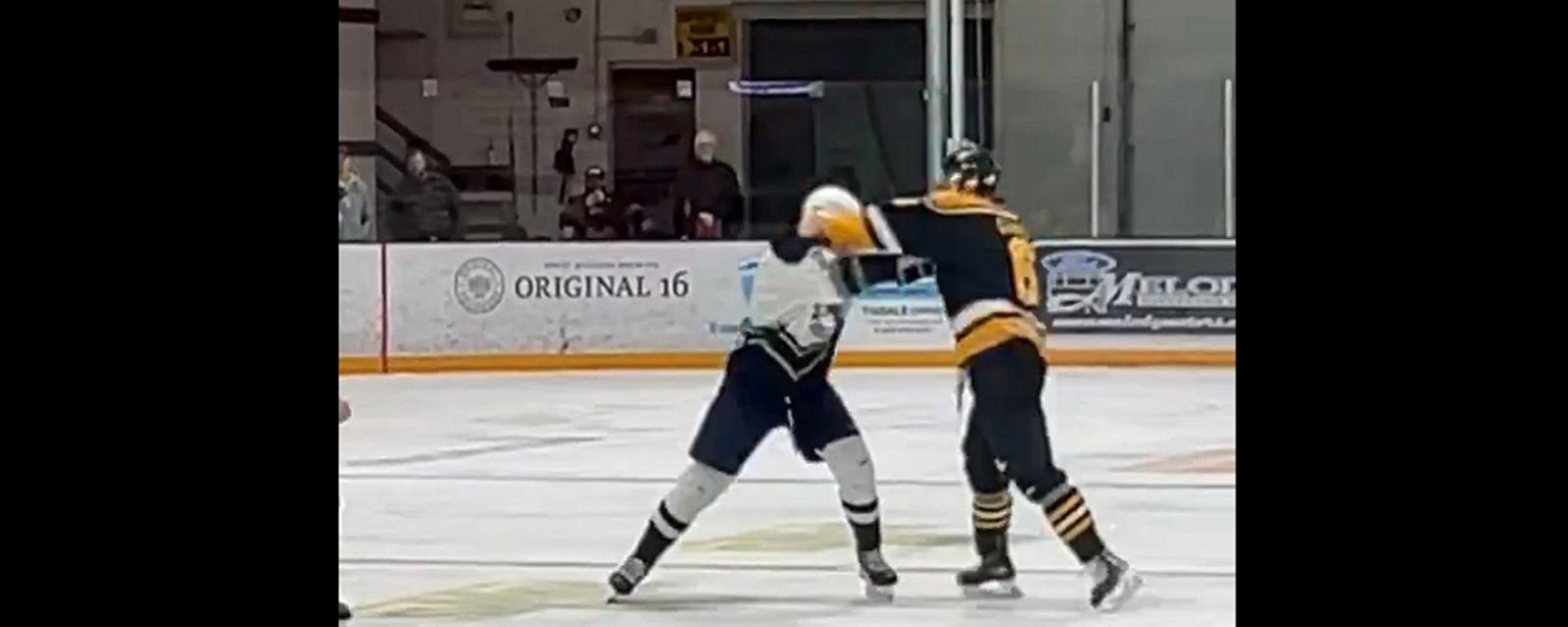 Son of former NHL Enforcer completely destroys his opponent.