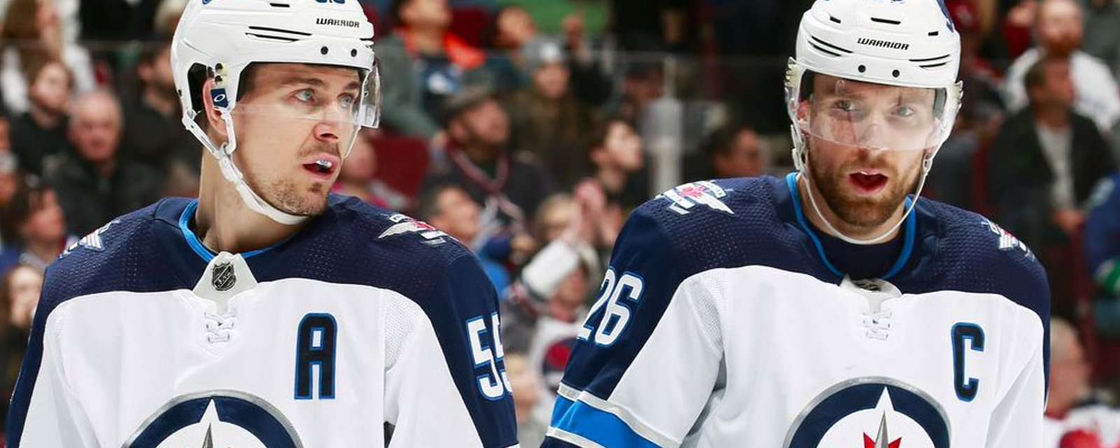 Scheifele now confirmed positive, will join Wheeler in protocol and miss Jets' home opener