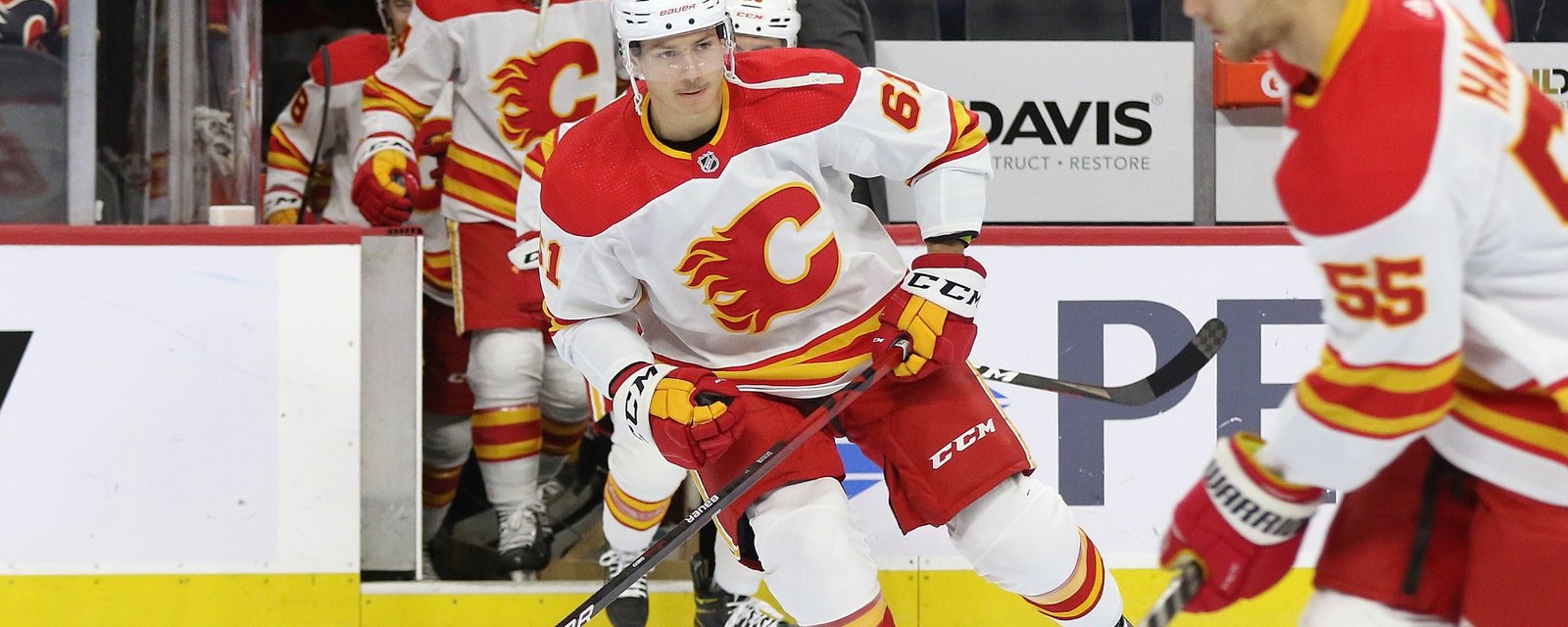 Flames lose Walker Duehr on waivers!