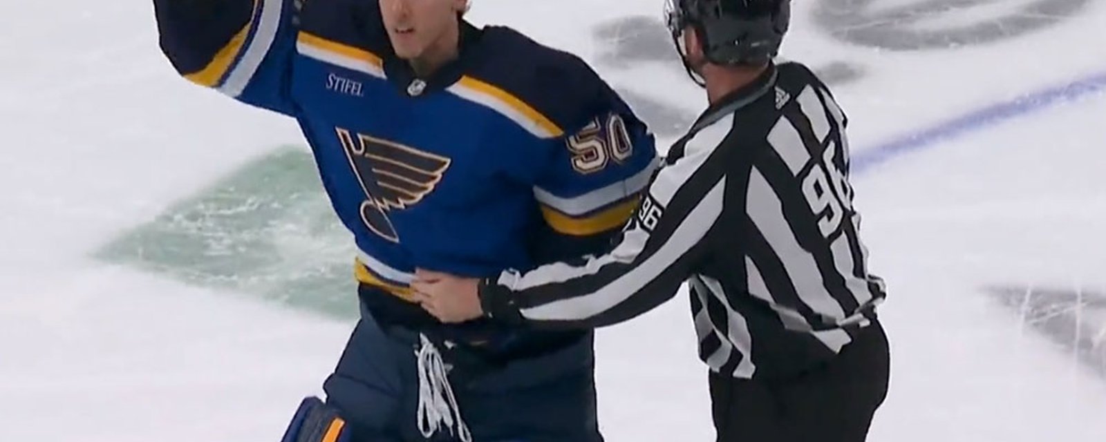 Binnington summoned by NHL Player Safety