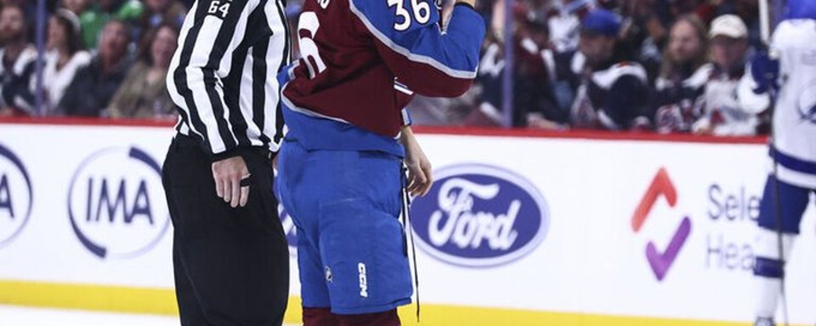 Avs forward Stienburg suspended for illegal hit on Cernak