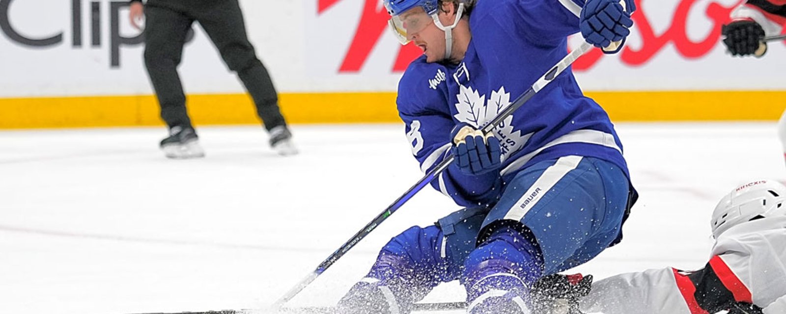 Report: Referees saved the Leafs from a disastrous lineup mistake this evening
