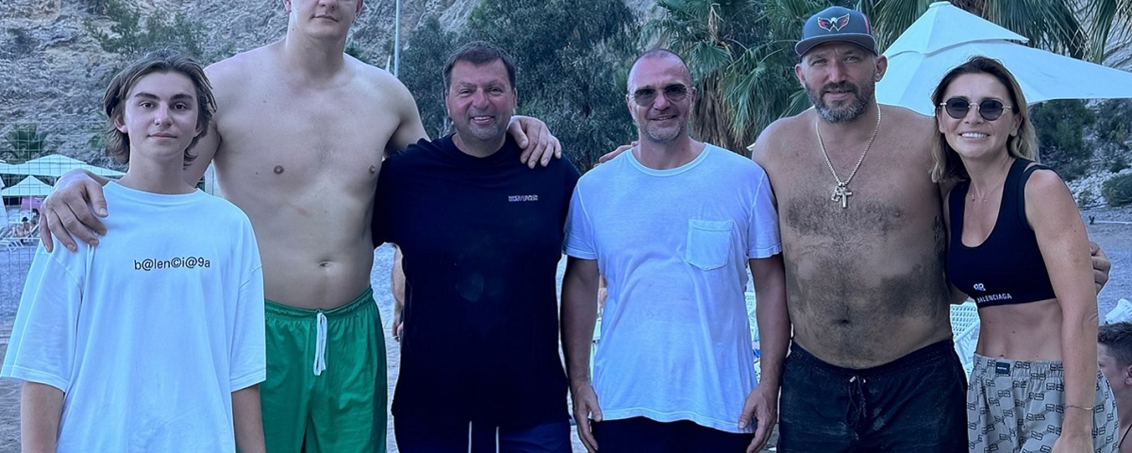 Alex Ovechkin putting on a lot of weight over the summer.