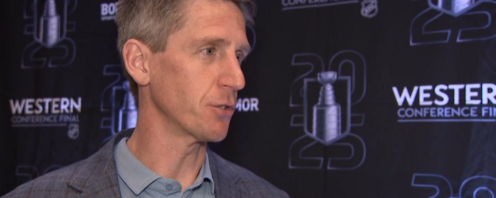 Knoblauch fires back at DeBoer over McDavid comments.