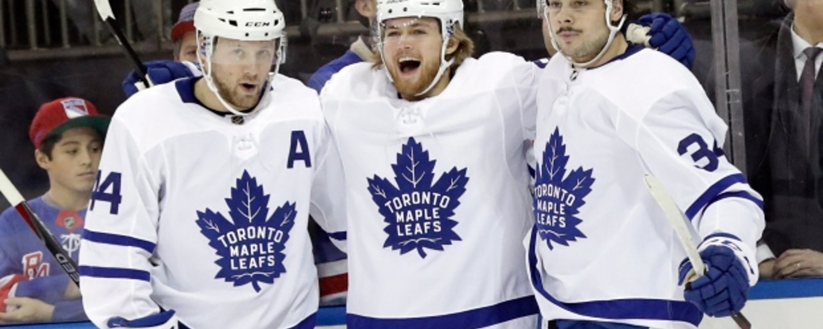 Maple Leafs make last-minute changes to lineup before puck drop