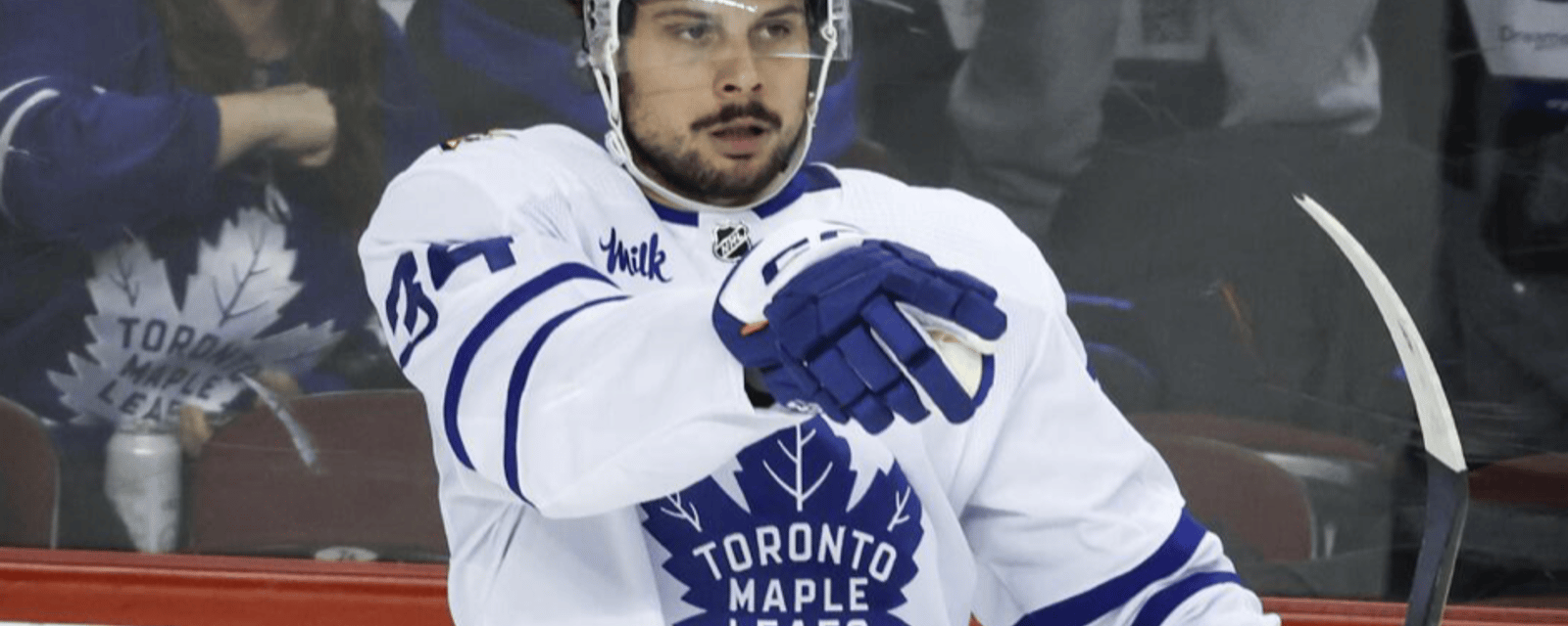 Auston Matthews missing from Leafs practice!