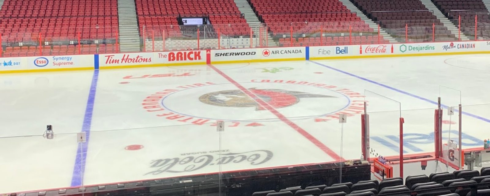 Concern surrounding Covid outbreak in Senators organization.