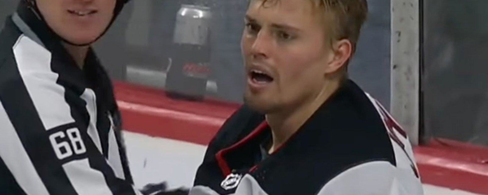 Andreas Johnsson ruins fight before it even gets started