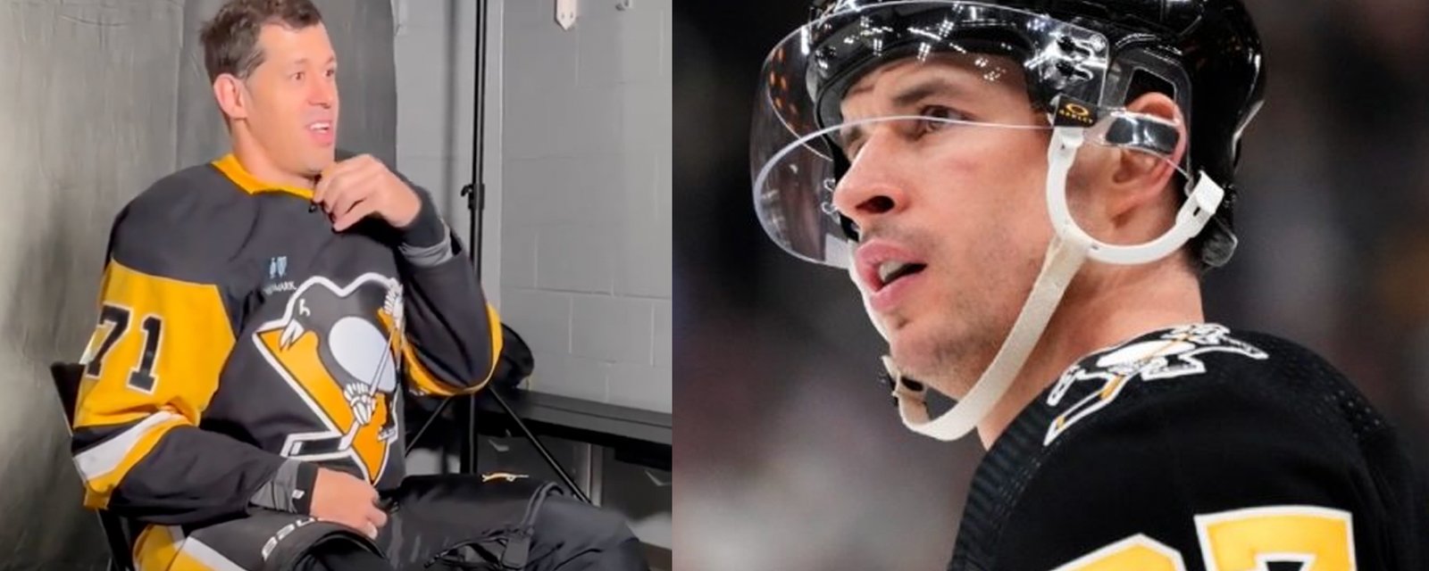 Evgeni Malkin mocks Sidney Crosby following contract extension!