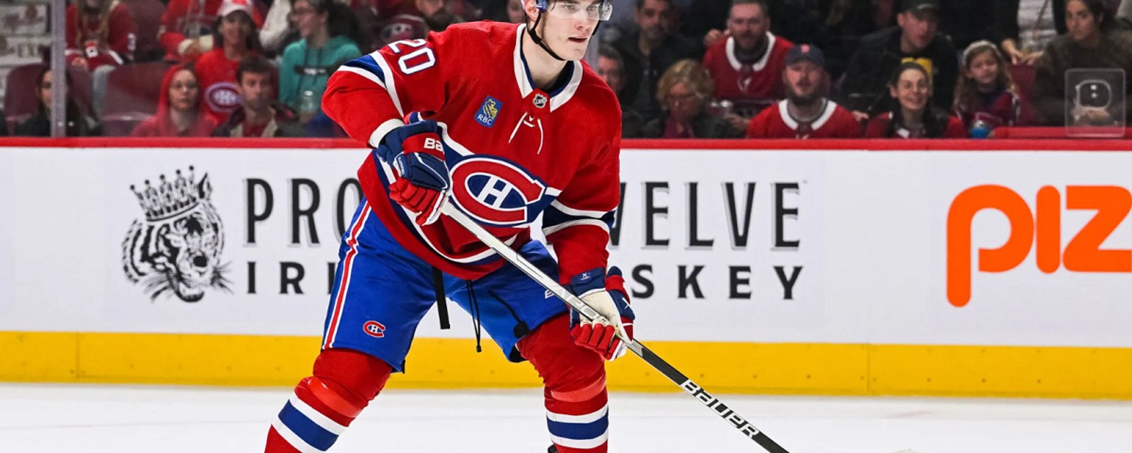 First overall pick Juraj Slafkovsky has been injured.