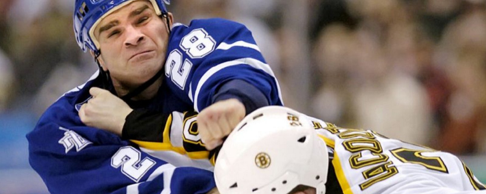 Tie Domi fires back at Georges Laraque over Reaves comments.