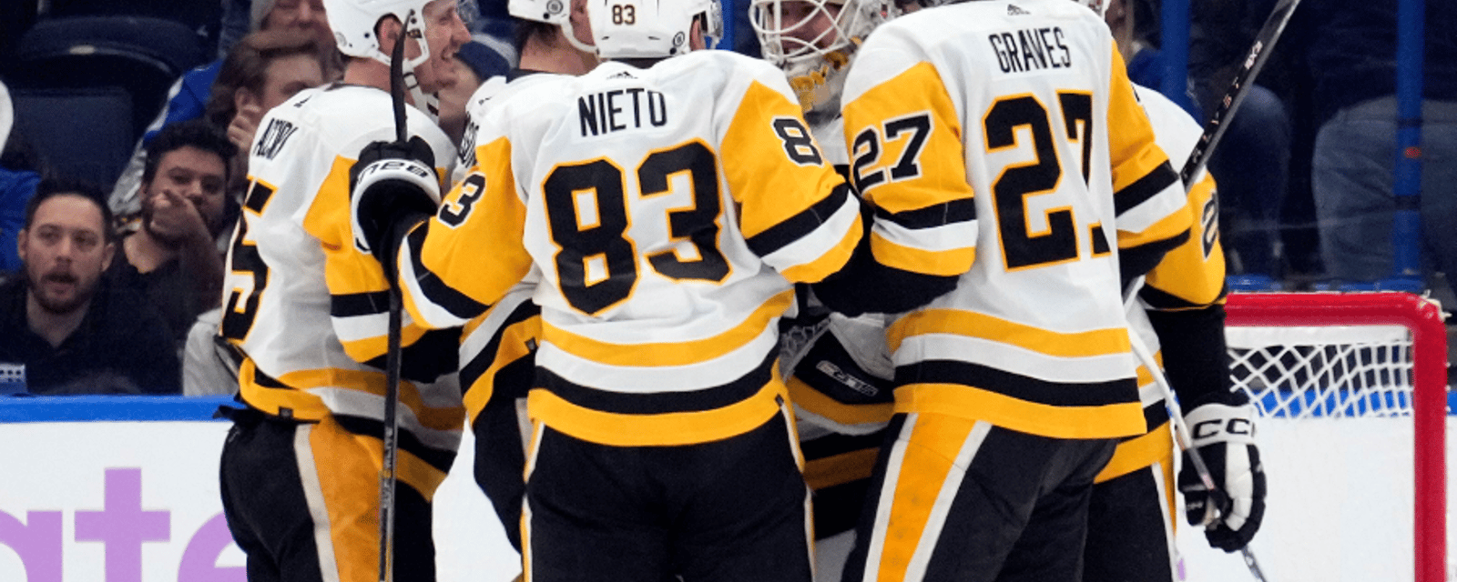 Penguins lose veteran forward for several weeks after surgery 