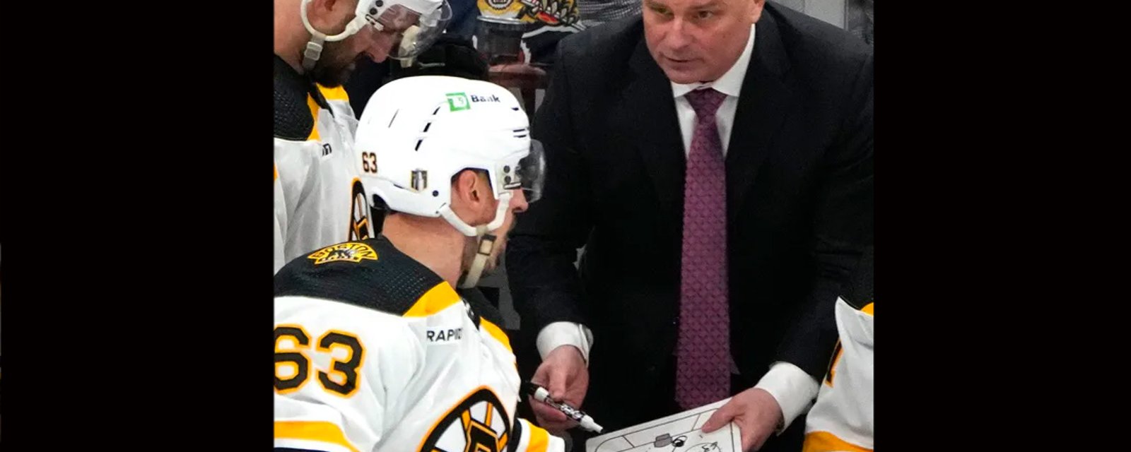 Conflict reported between Brad Marchand and coach Jim Montgomery