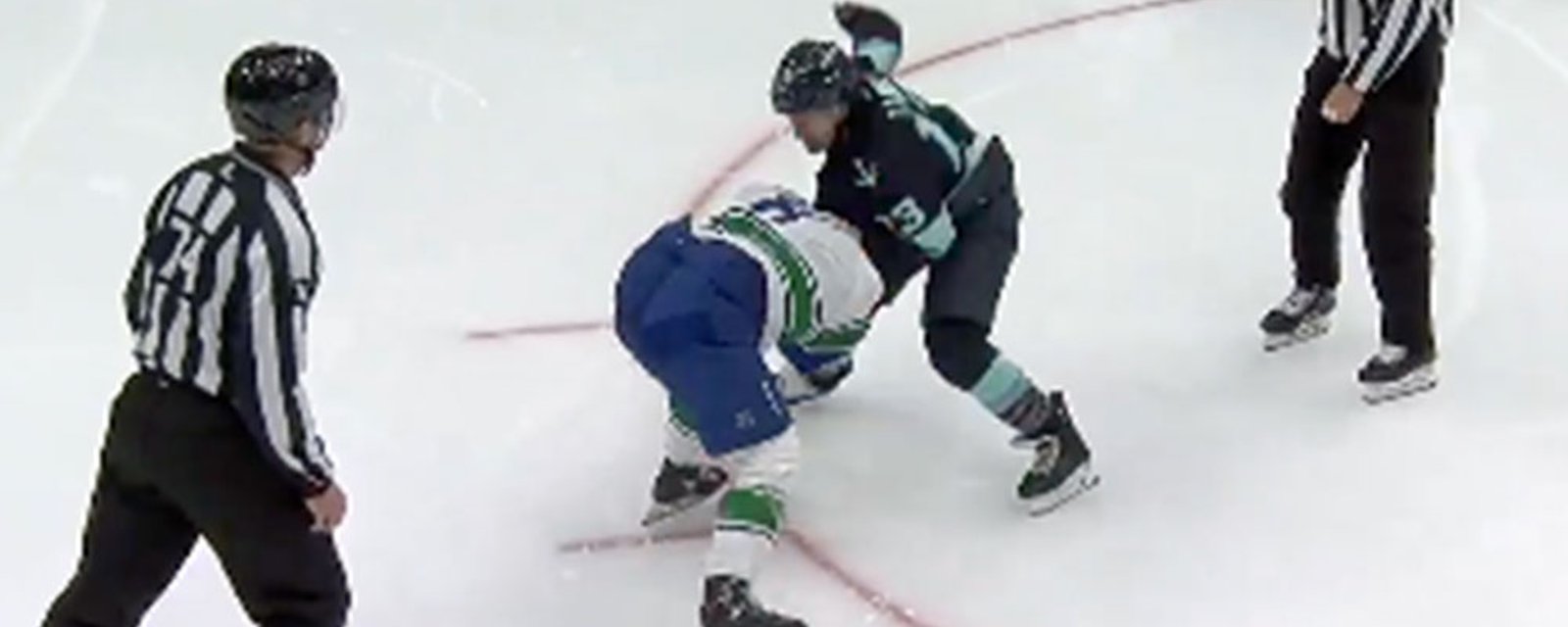 Tanev jerseys Garland and then absolutely tees off on him