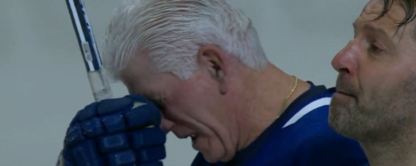 Maple Leafs legends reduced to tears during tribute to Borje Salming.