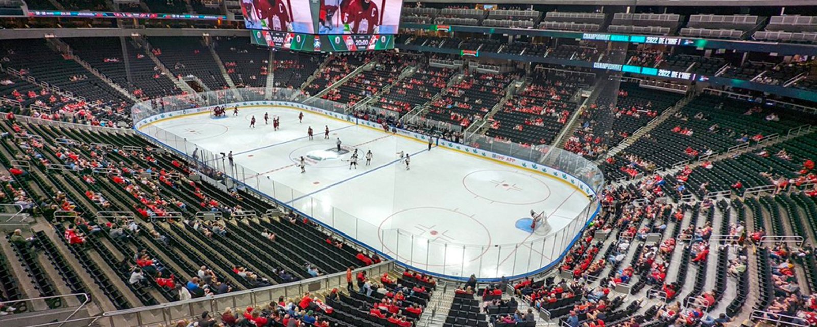 Embarrassing crowds at the World Juniors in Edmonton... even for Canada's games