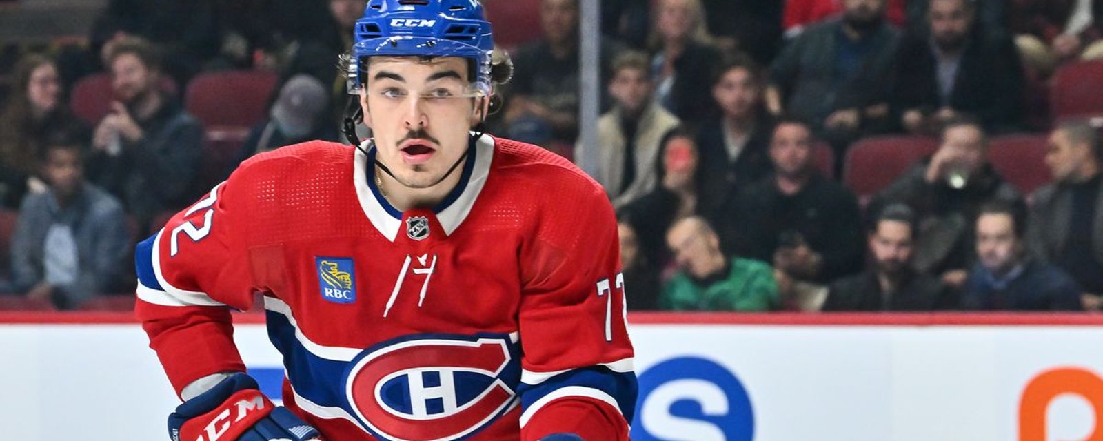 Habs’ Arber Xhekaj makes history before puck drop!