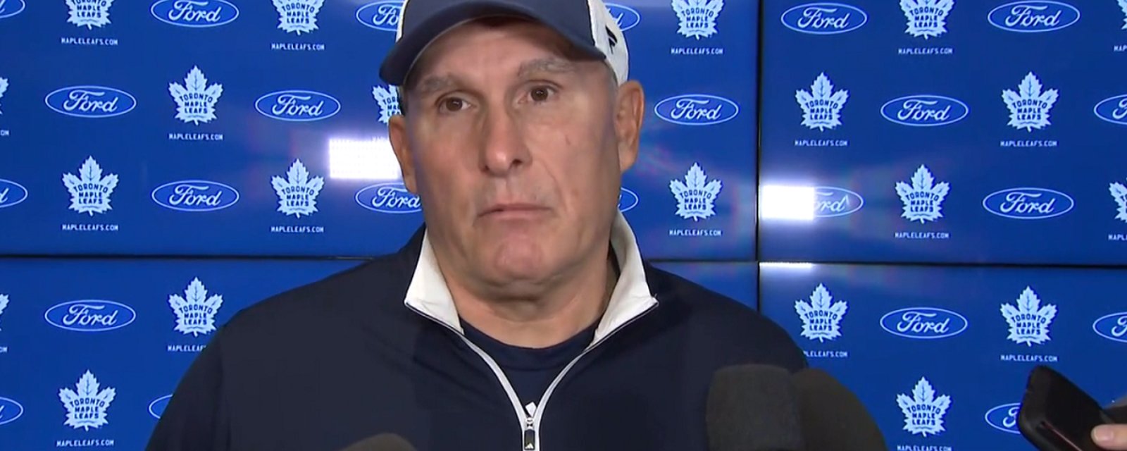 Craig Berube sounds off on facing his former team in St. Louis.