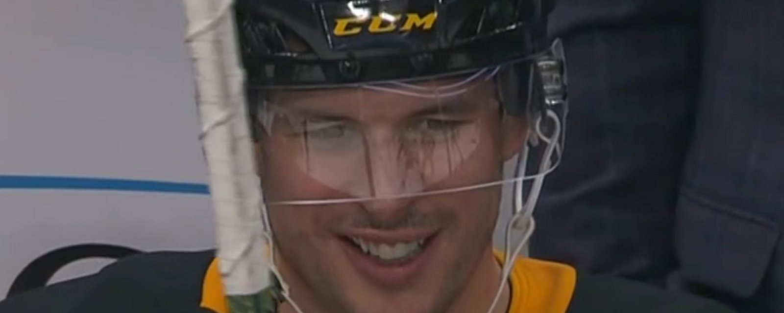 Crosby gets ultimate last laugh in his final game against Fleury.