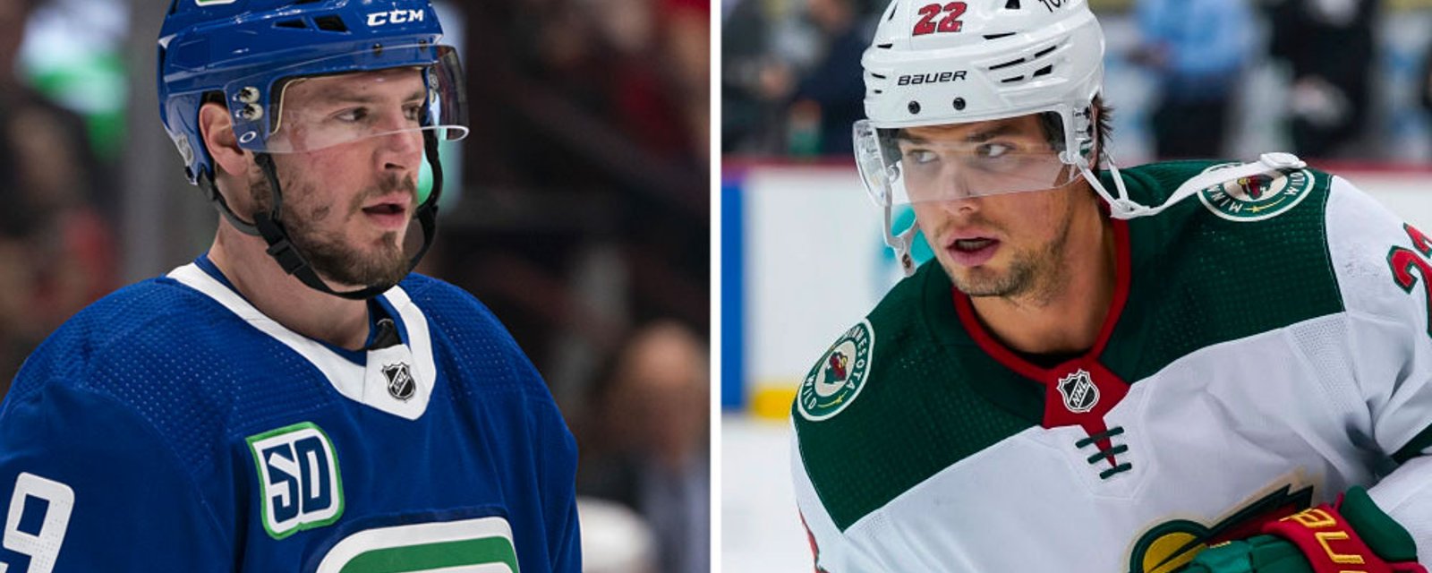 Report: Wild call Canucks to talk trade