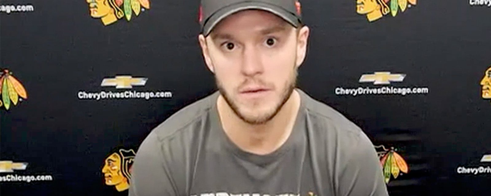 Blackhawks captain Jonathan Toews sounds off on empty seats at United Center 