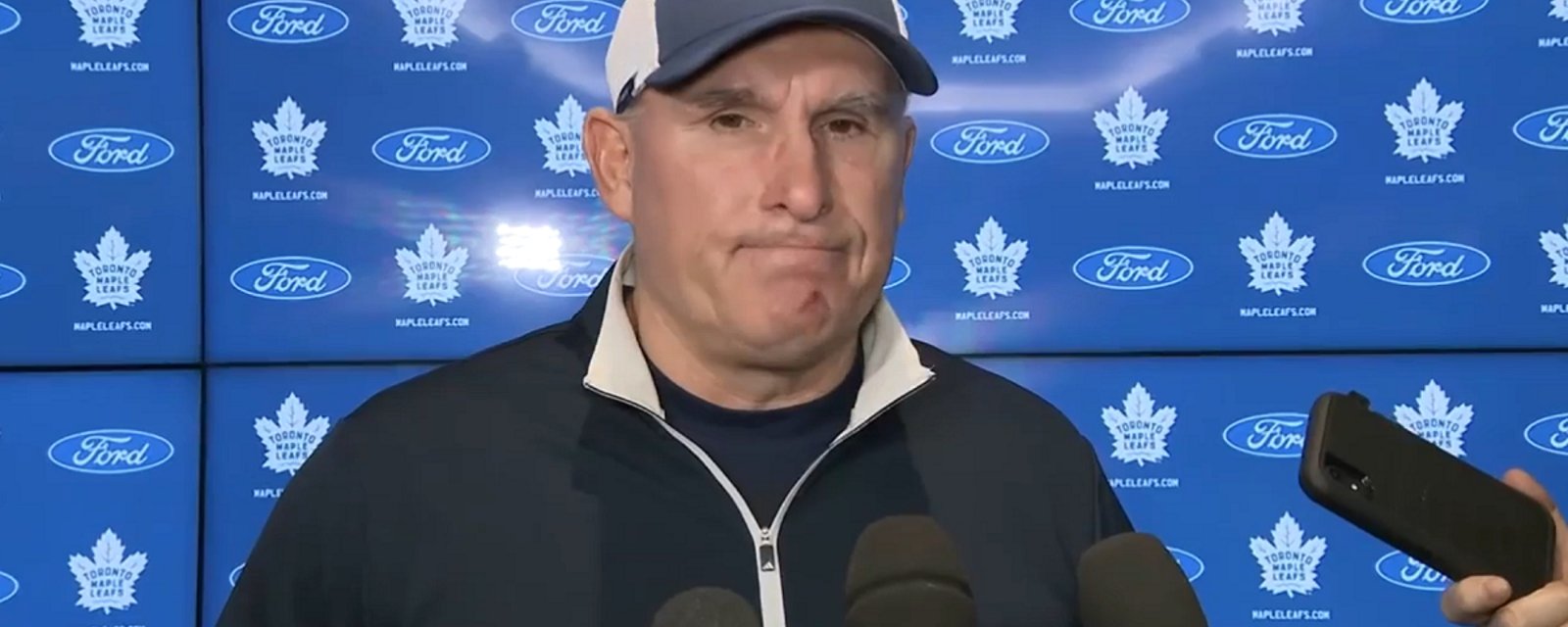 Craig Berube calls out his locker room after loss to Ottawa.