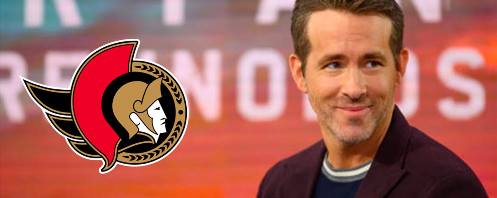 All signs point toward Hollywood actor Ryan Reynolds becoming new owner of the Ottawa Senators