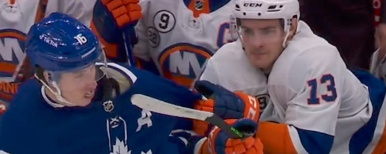 NHL slaps Islanders F Matt Barzal with fine after incident with Mitch Marner 