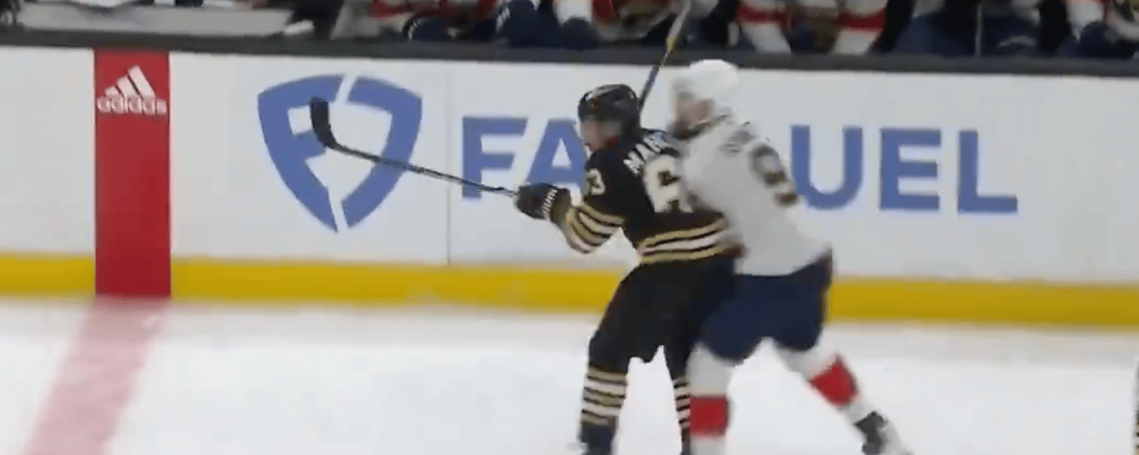 Sam Bennett fires back at his critics after injuring Brad Marchand