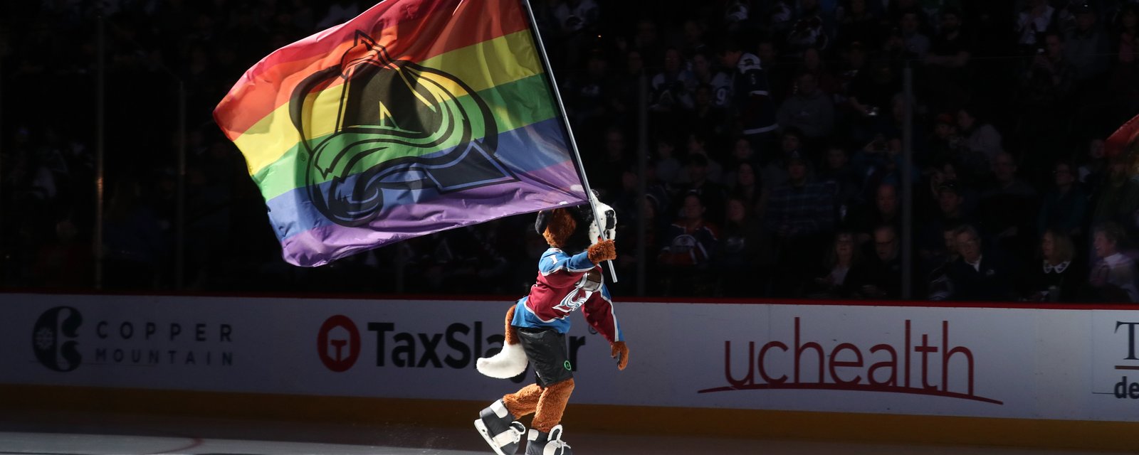 Avalanche puts fan in his place with best response ahead of tonight’s Pride Night