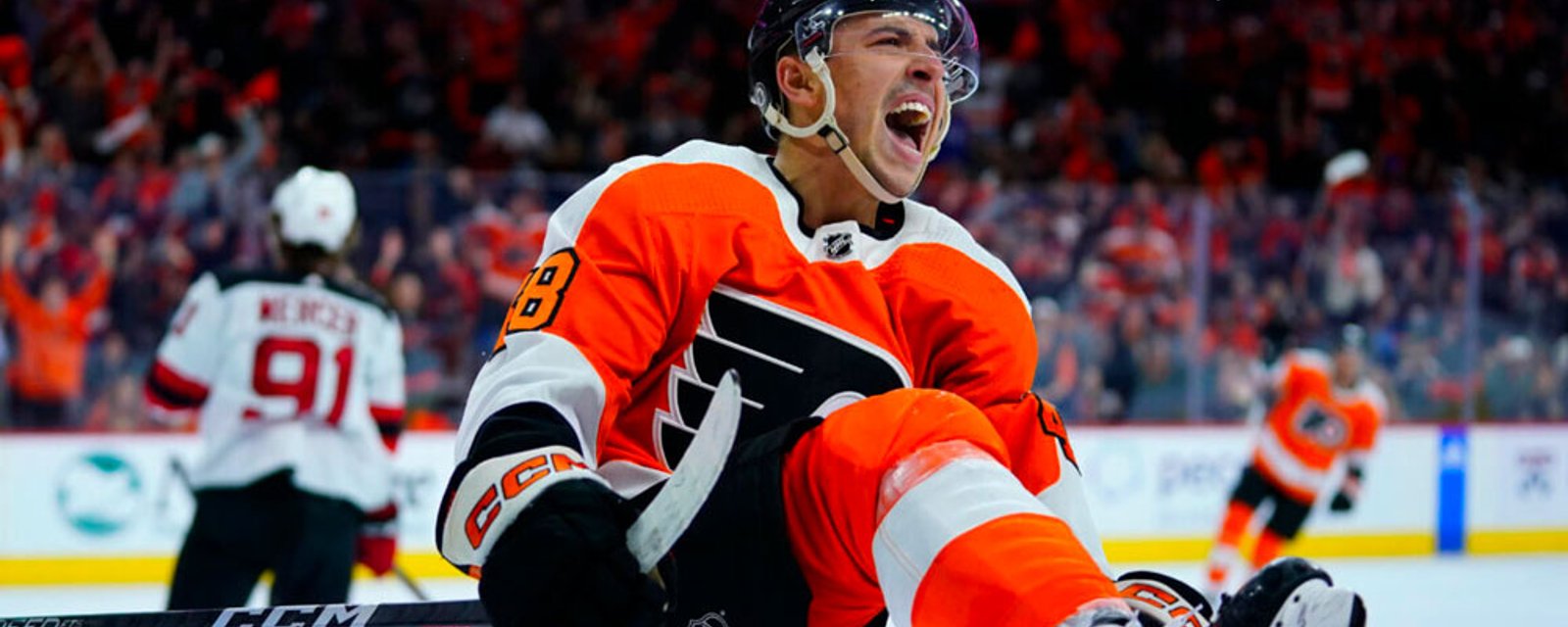 Flyers sign Morgan Frost to a multi-year deal