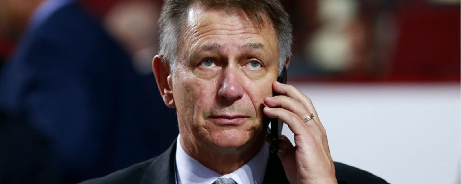 Ken Holland on the phone as Oilers are no longer in a position to wait