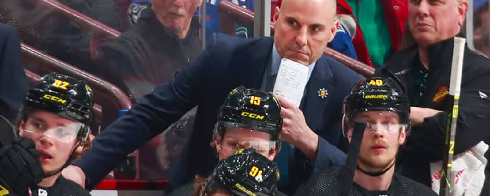 Canucks make a coaching change
