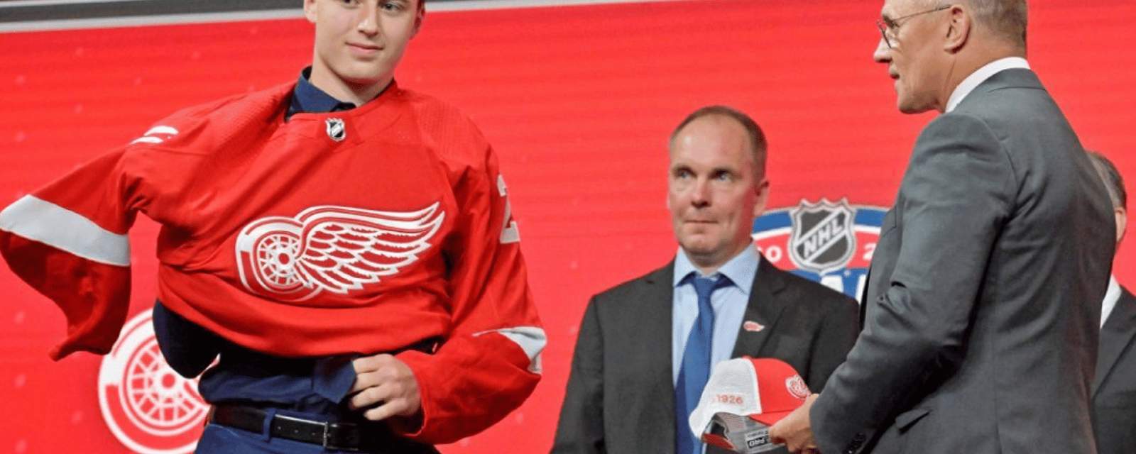 Red Wings announce Marco Kasper likely won't return 