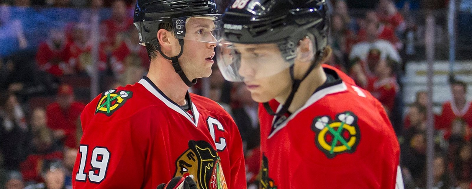 Rumor: Blackhawks trying to push Kane and Toews towards a trade.