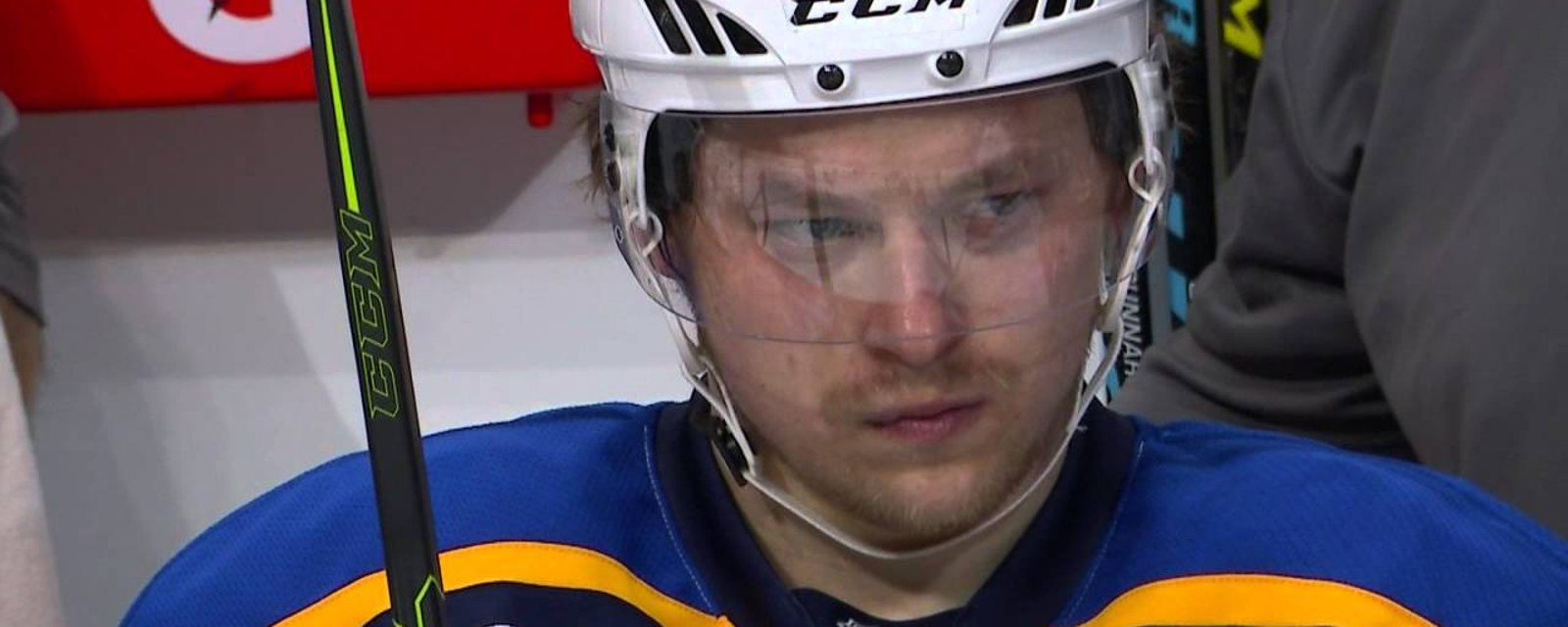 Vladimir Tarasenko flips out when asked about trade demands