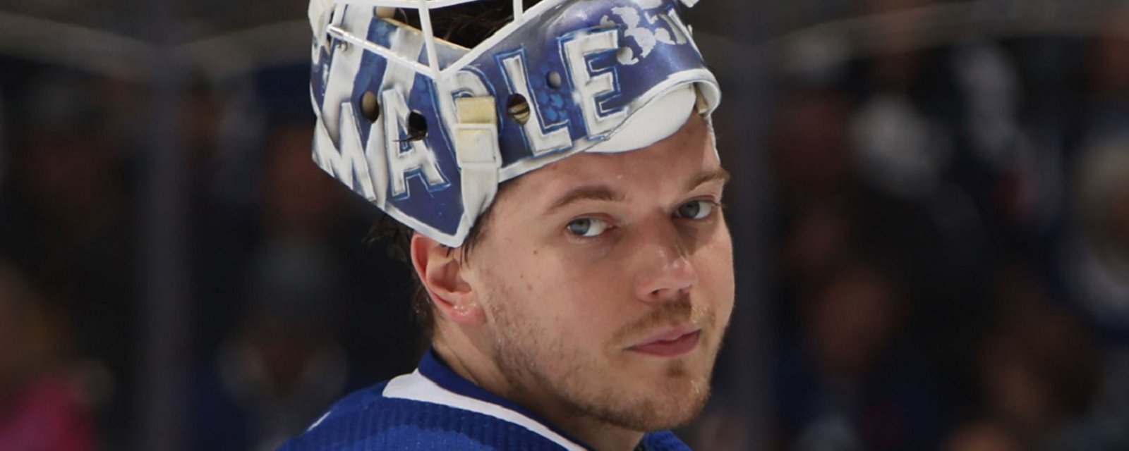 Maple Leafs have something special planned for Ilya Samsonov.