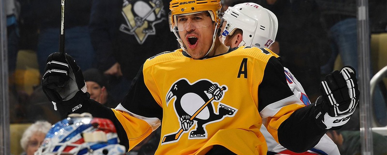 Evgeni Malkin sends a message to his doubters. 