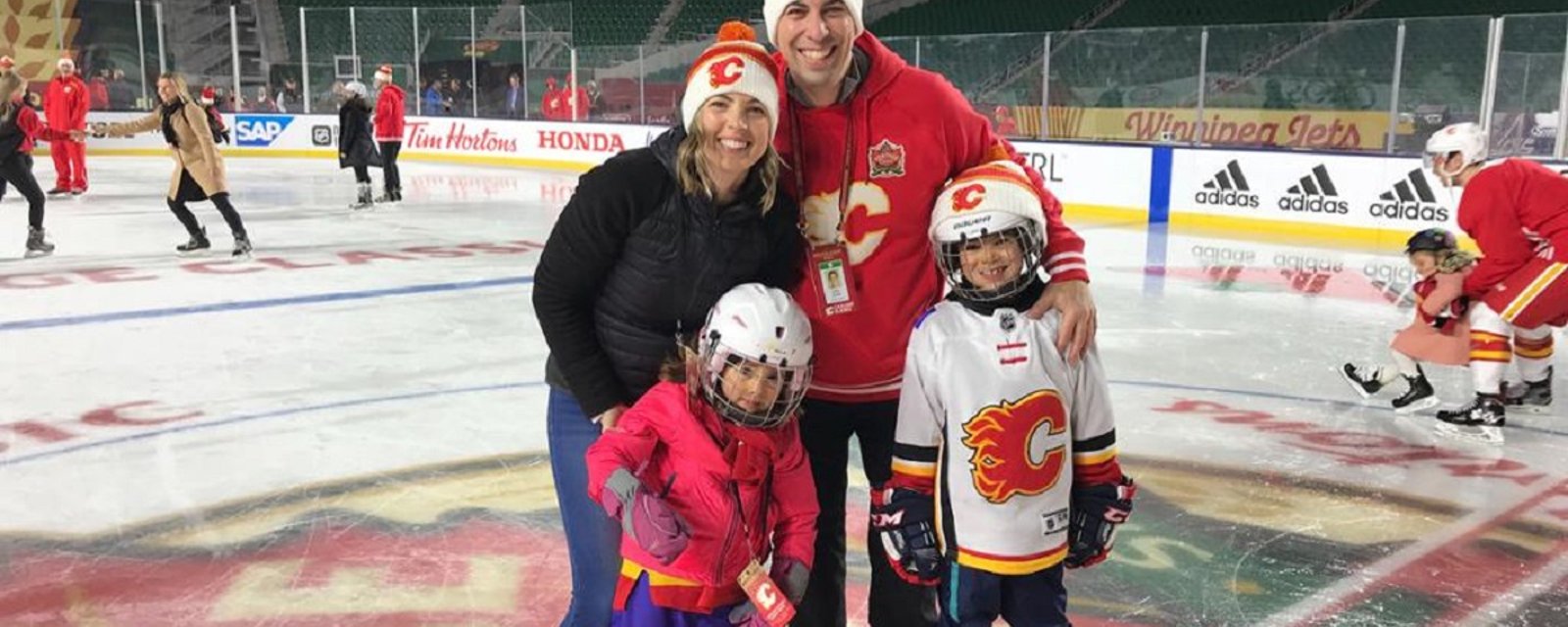 NHL team goes above and beyond for family of Chris Snow.