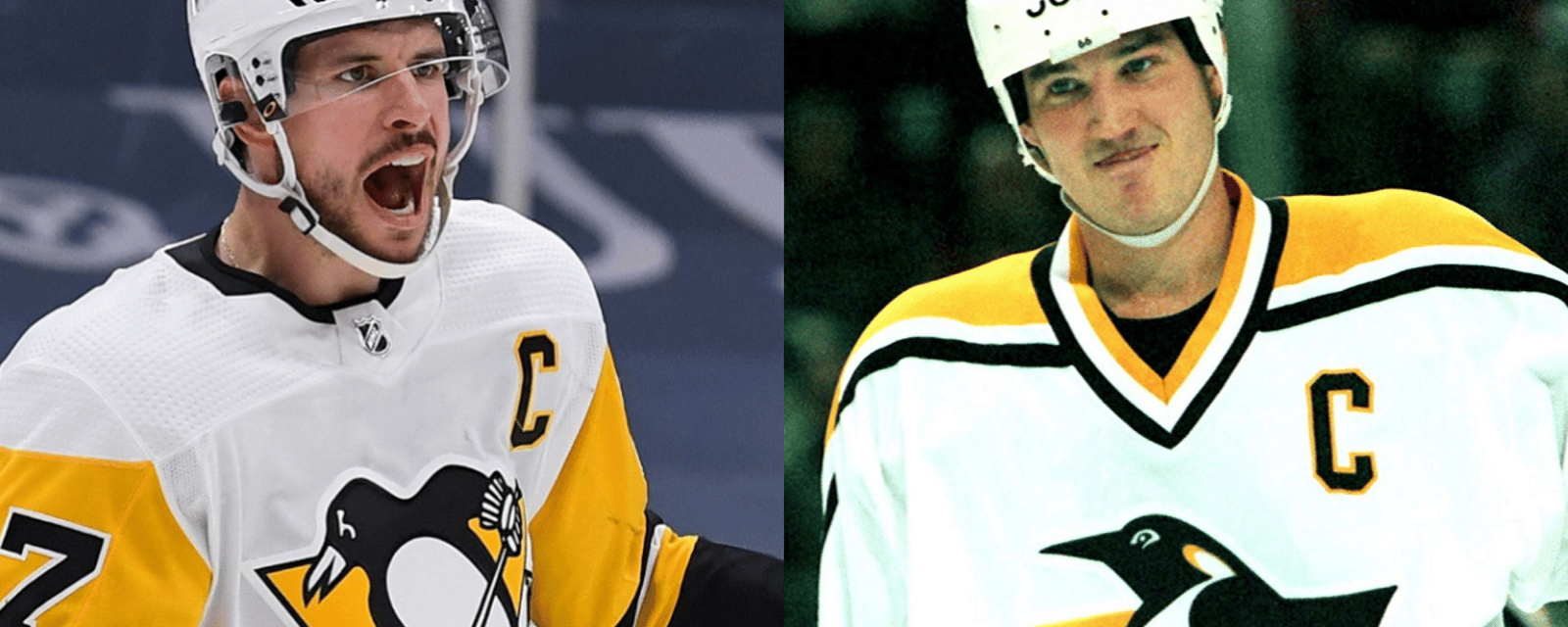 Sidney Crosby breaks one of Mario Lemieux's records.