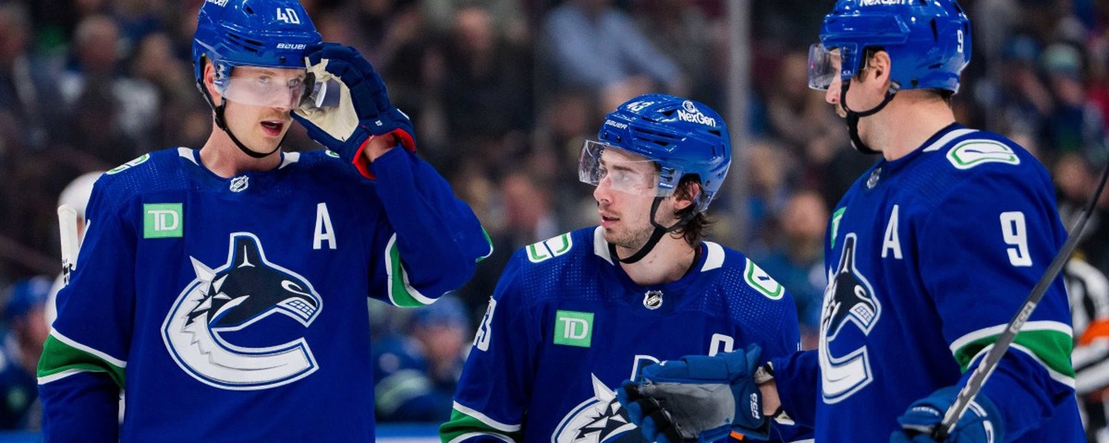 Captain Quinn Hughes gets involved in Miller-Pettersson feud!