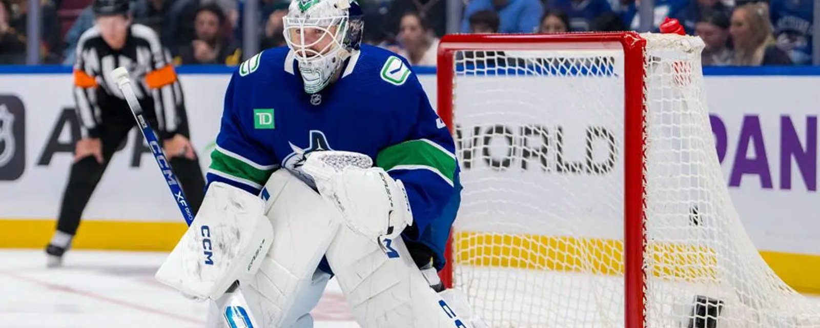 Canucks gets some brutal injury news on goalie Thatcher Demko