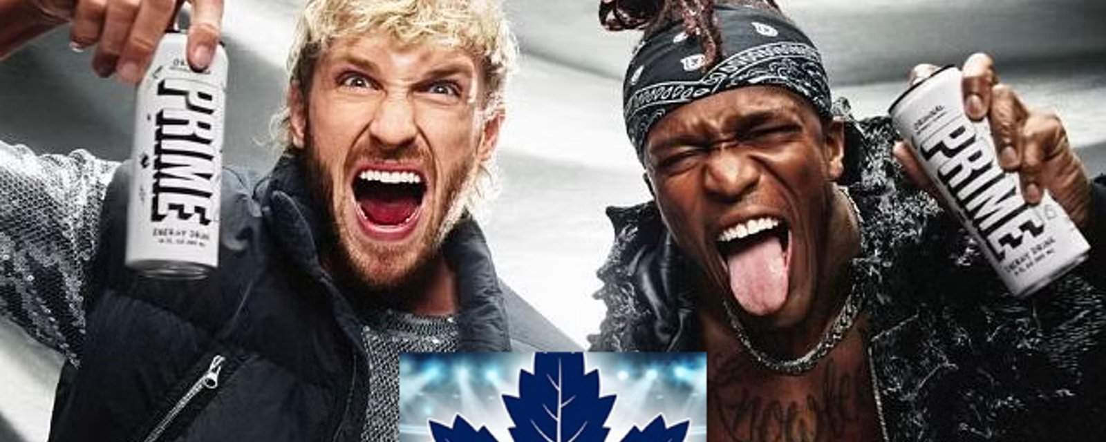 Logan Paul reveals which Maple Leafs star he’s signed to Prime sponsorship and fans had it right! 