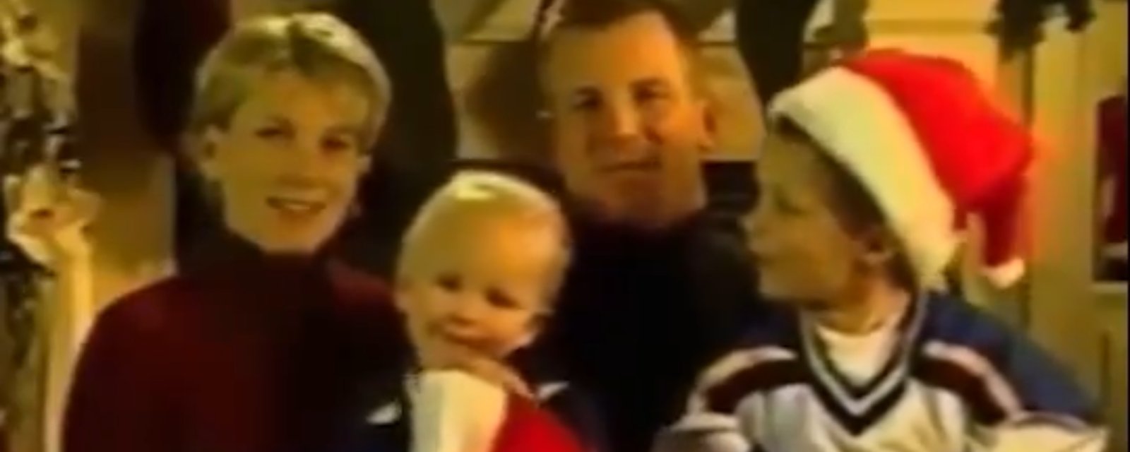 Flashback: Toddler Tkachuk brothers wish you a happy holiday