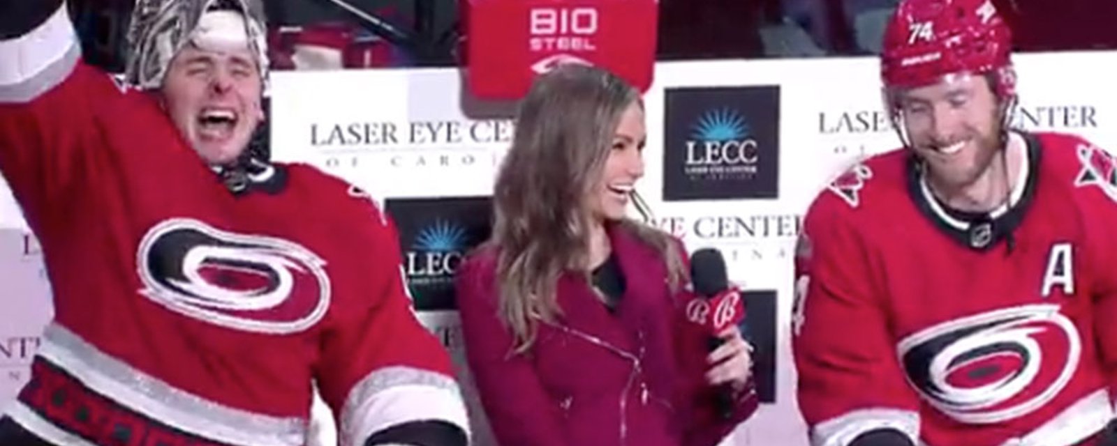 Hurricanes goalie Kochetkov fires up fans with hilarious broken English