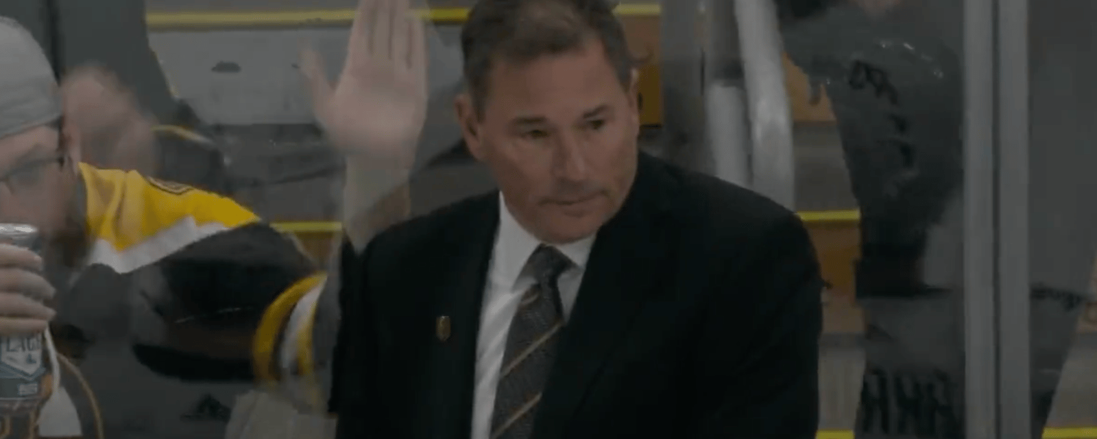 Bruins cause Bruce Cassidy to get choked up! 