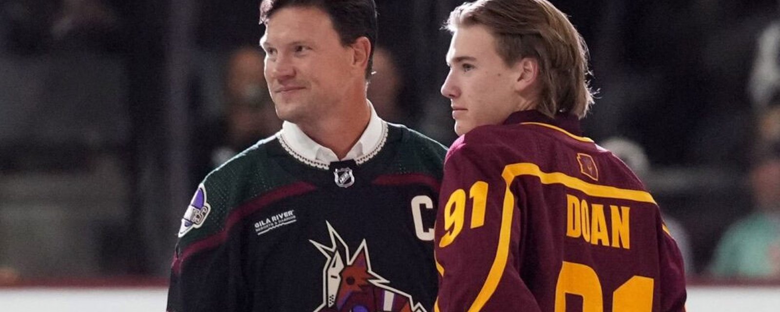 Leafs linked to Shane Doan's son Josh Doan in trade talks