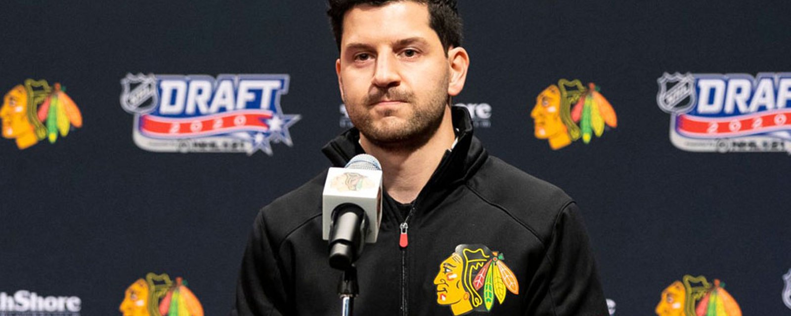 Report: Rookie GM Kyle Davidson trying to trade two Blackhawks forwards