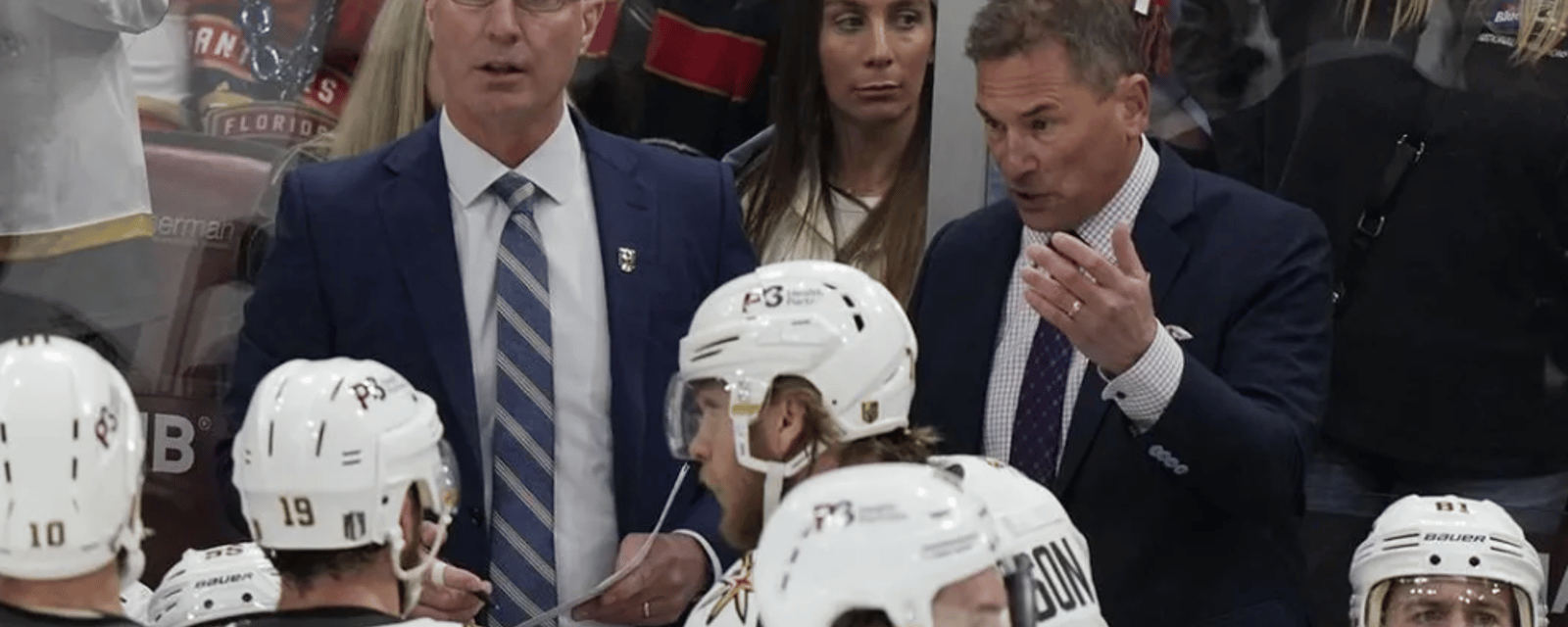 Coaching changes for Vegas Golden Knights 