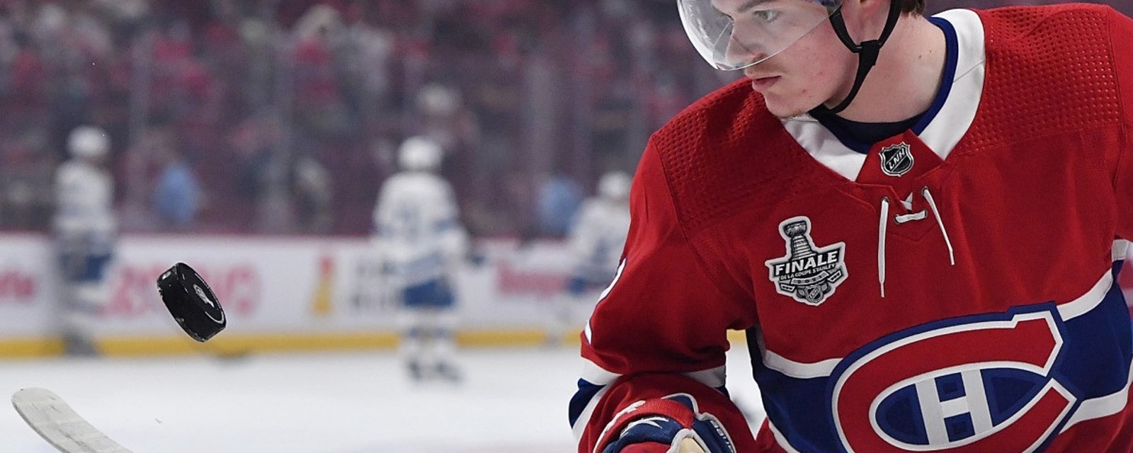 NHL breaks rule so Cole Caufield can pay tribute to Gaudreau.